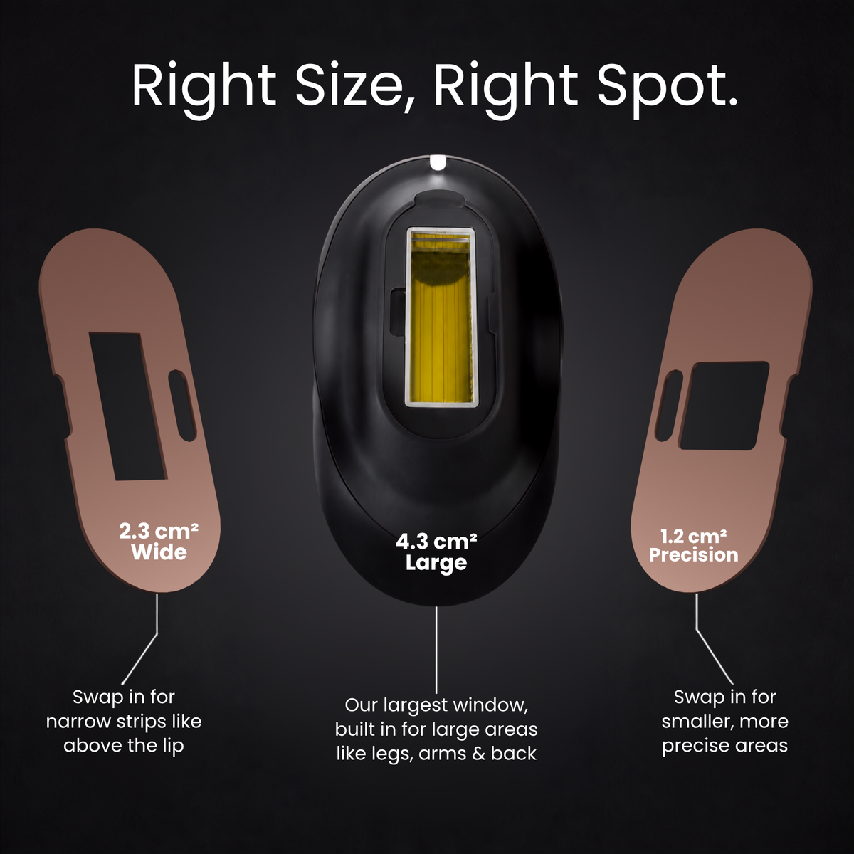 Sensilight™ IPL per la depilazione con raffreddamento ICE